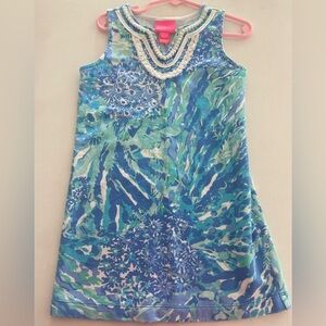 Lilly Pulitzer Dress Girls Size S (4/5)